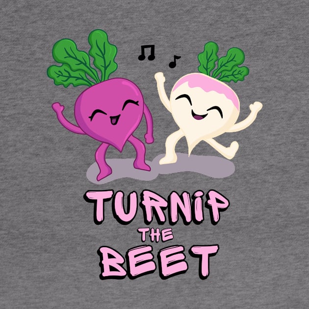 Turnip the Beet Food Pun by Midnight Pixels